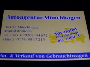 Autoagentur - Mönchhagen